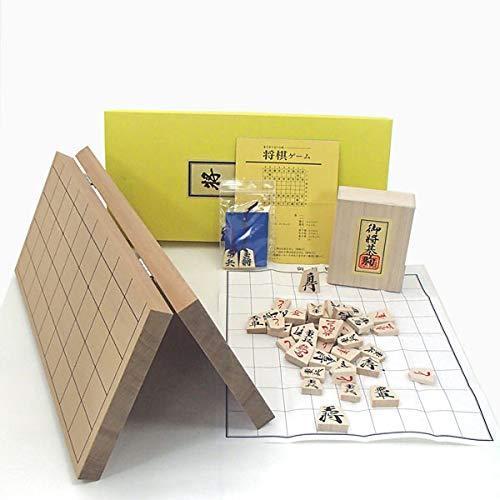 人気ナンバー1の木製将棋セット P製根付け付新桂7号折将棋盤と優良押し将棋駒 その他おもちゃ 海外輸入 Themtransit Com