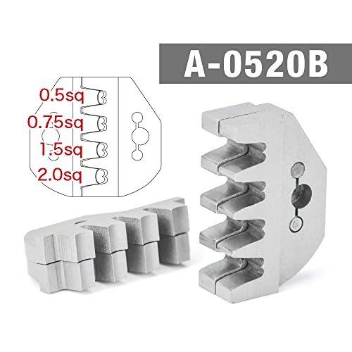 アイウィス　IWISS　ラチェット式 ギボシ端子 精密同時圧着ペンチ EDM加工ダイス 0.5-2.0mm2対応 HS-0520B｜aobashop｜04