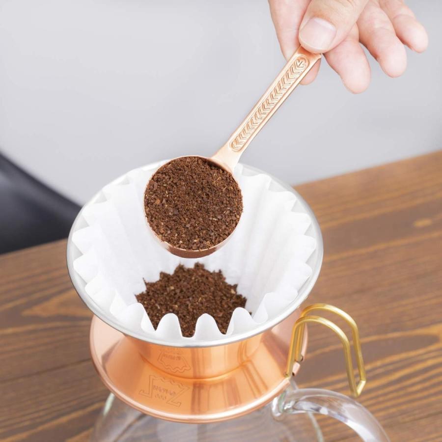 カリタ Kalita コーヒー ドリッパー ウェーブシリーズ 銅製 日本製 1~2人用 TSUBAME & Kalita WDC-155 #04105｜aobashop｜04