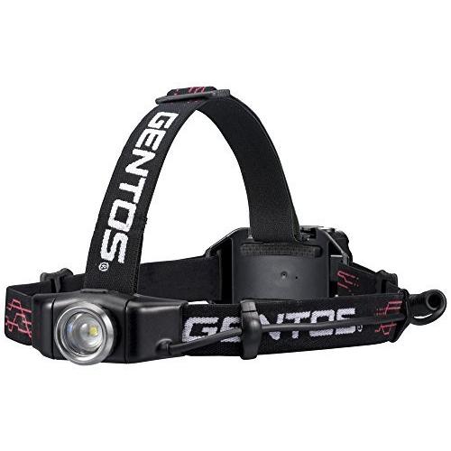 GENTOS(ジェントス) LED ヘッドライト USB充電式  GH-001RG ANSI規格準拠