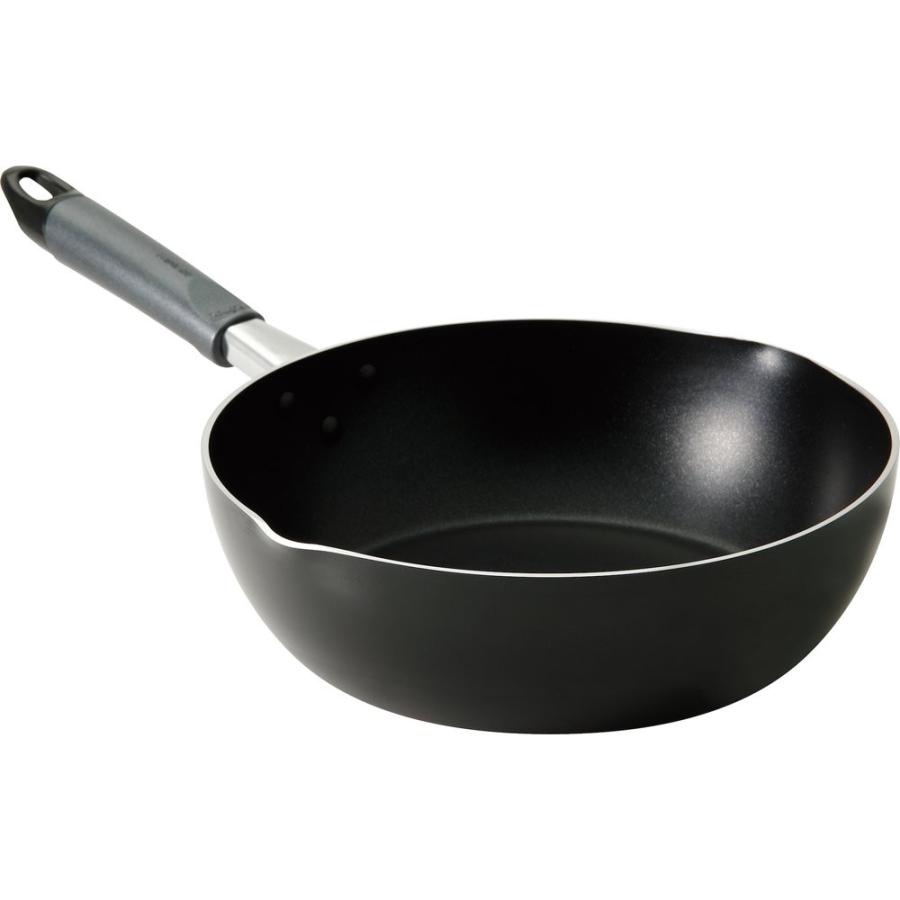 フジマル ブラック 深型フライパン24cm ガス用 FE-DP24 : s-4976667191237-20191117 : aobashop -  通販 - Yahoo!ショッピング