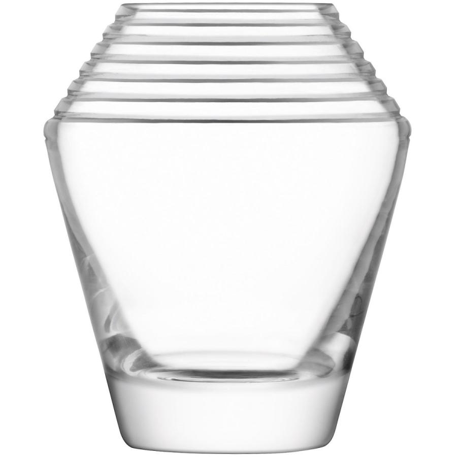 LSA(エルエスエー) フラワーベース(花器) クリア 高さ18cm FRIEZE(フリーズ) G1481-18-775