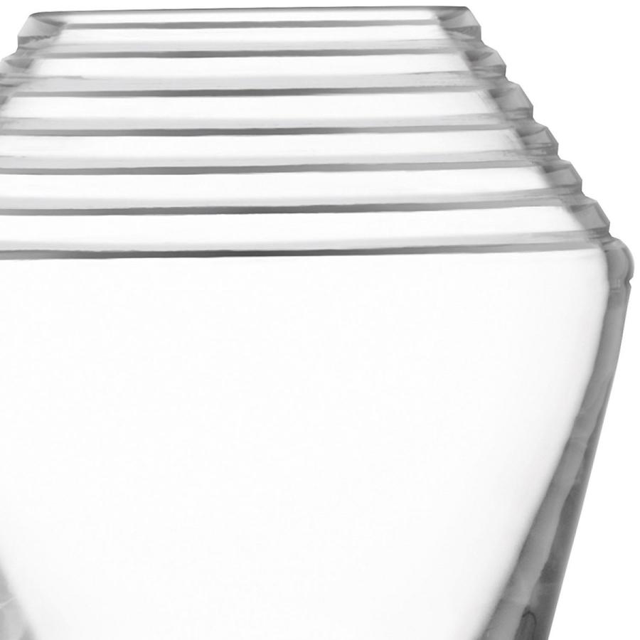 LSA(エルエスエー) フラワーベース(花器) クリア 高さ18cm FRIEZE(フリーズ) G1481-18-775 