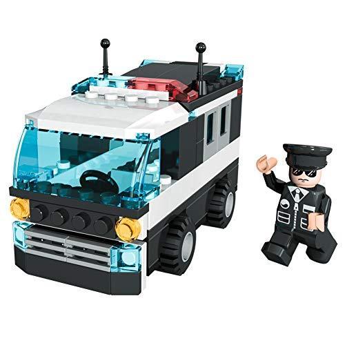 COGO ブロック　シティポリスカー　警察セットシリーズ　ポリストラック車　玩具　子供用　104PCS　CG3409 6歳以上｜aobashop｜06