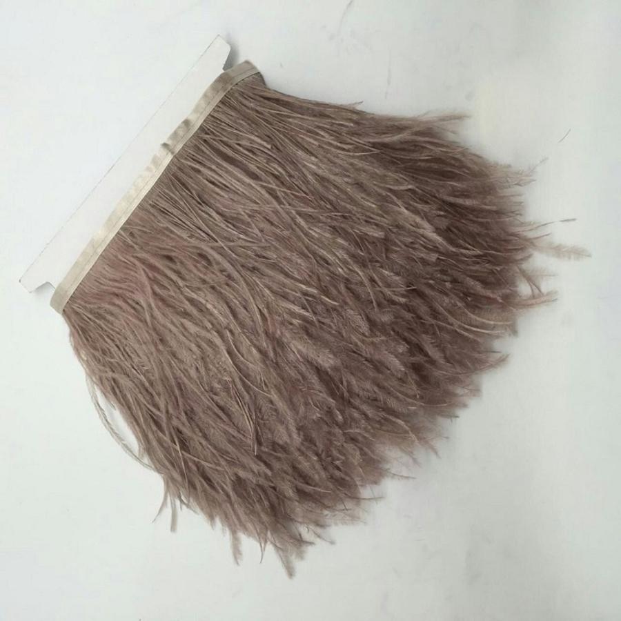 最終値下げ Kolightパック10ヤード天然染めダチョウの羽 10 15センチメートル Diyのドレスの縫製工芸品のコスチューム装飾の縁取りをトリミング 黄 Wantannas Go Id