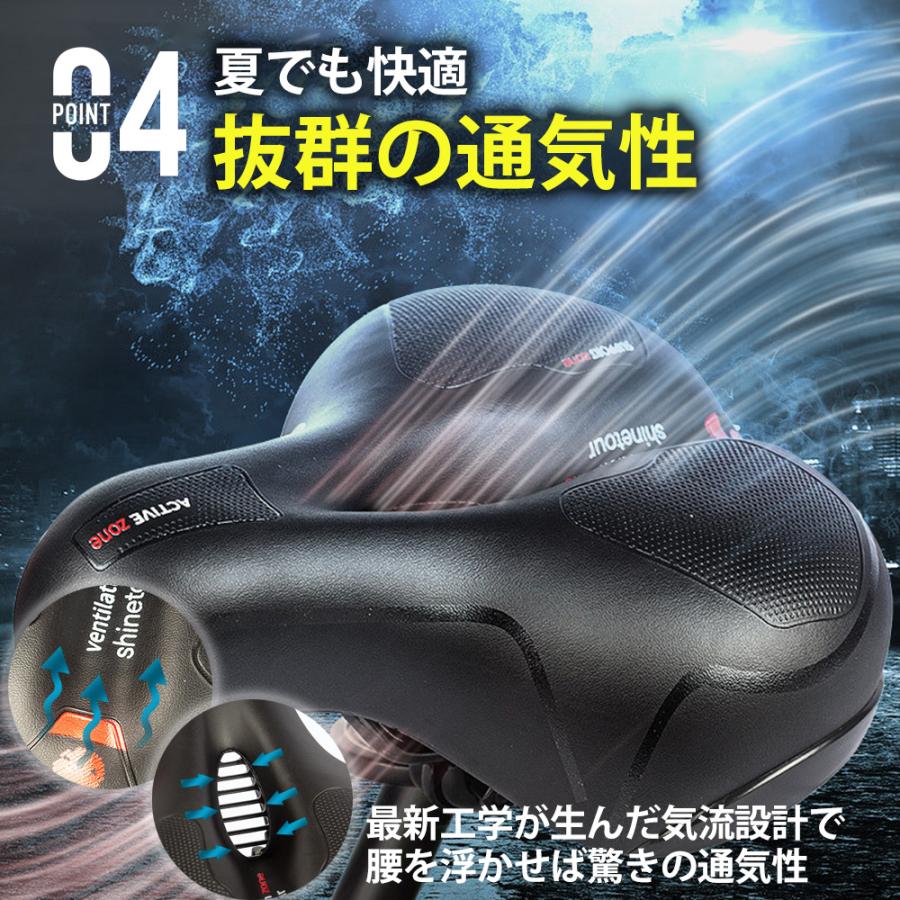 MON MTB ワイヤー類新品交換サドル新品 タイヤ○でもちょい難あり ROCKBROS 自転車 サドル 交換 痛み軽減 球型サスペンション 衝撃