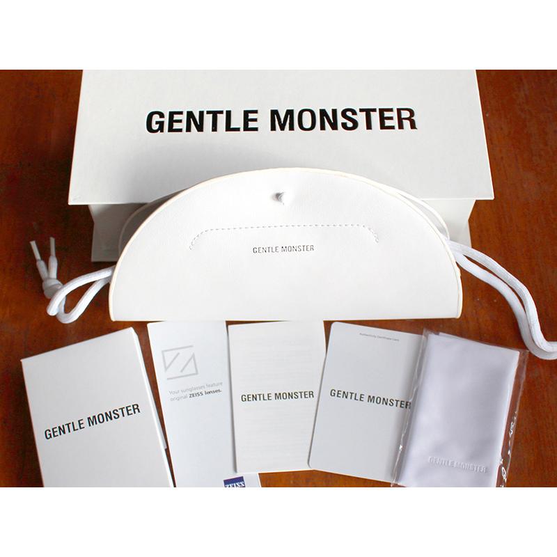 Gentle Monster ジェントルモンスター Lang サングラス 黒 : 青ブルー