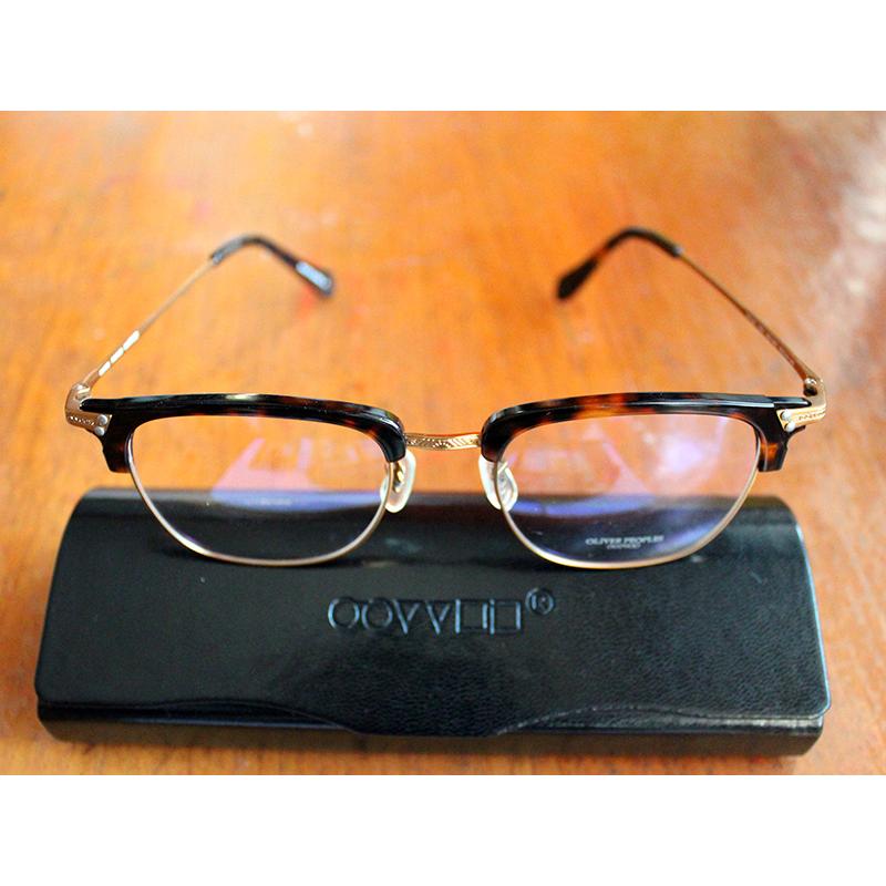 最終在庫 新品同様※高級オリバーピープルズ OV1132 眼鏡フレーム・鼈甲