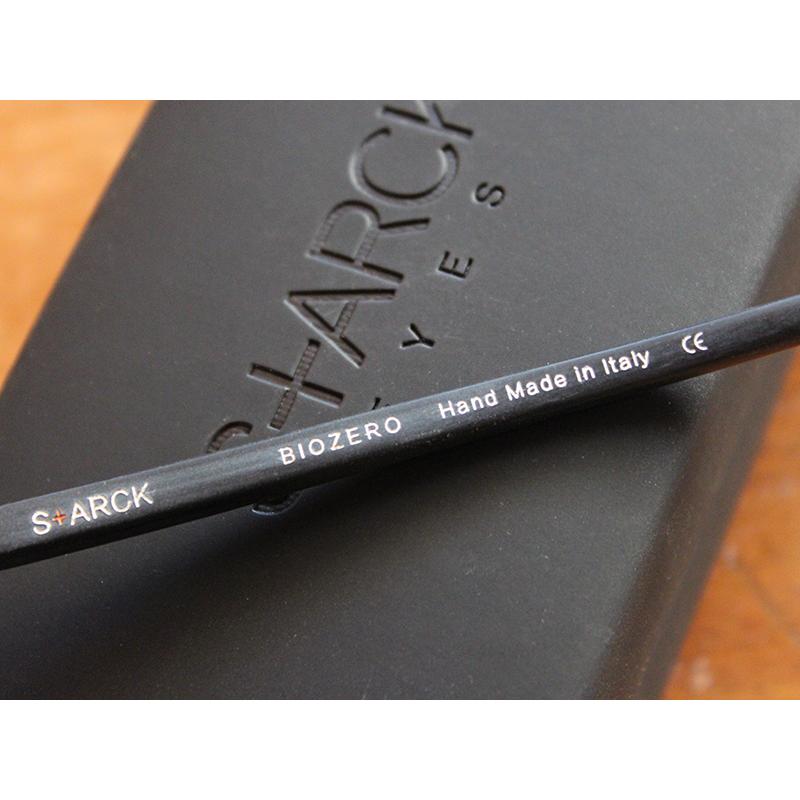 alain mikli★アランミクリ★STARCK EYES*スタルクアイズ*PL0801※超軽量・ブラック・メガネフレーム