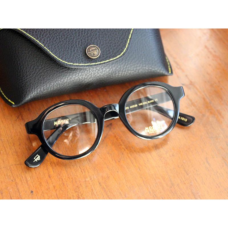 新品 人気作 高級※MOSCOT モスコット GREPS 44 ・眼鏡フレーム ・黒