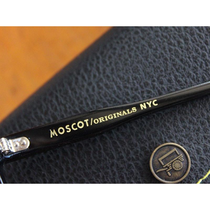 新品 人気作 高級※MOSCOT モスコット・ MILTZEN 49・眼鏡フレーム ・黒