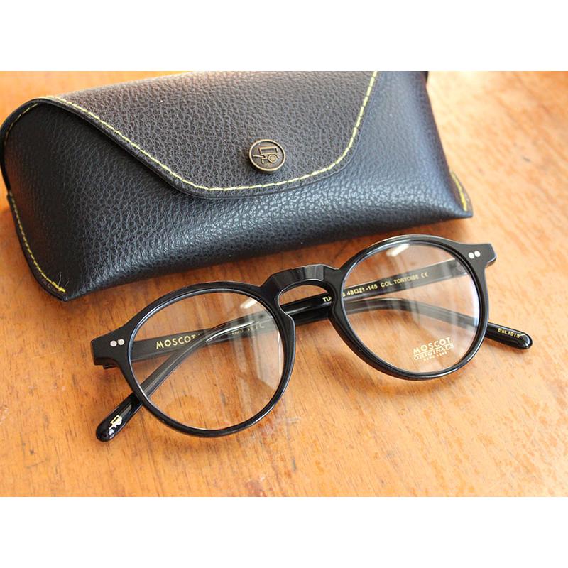 新品 人気作 高級※MOSCOT モスコット・ TUCHUS 48・眼鏡フレーム ・黒
