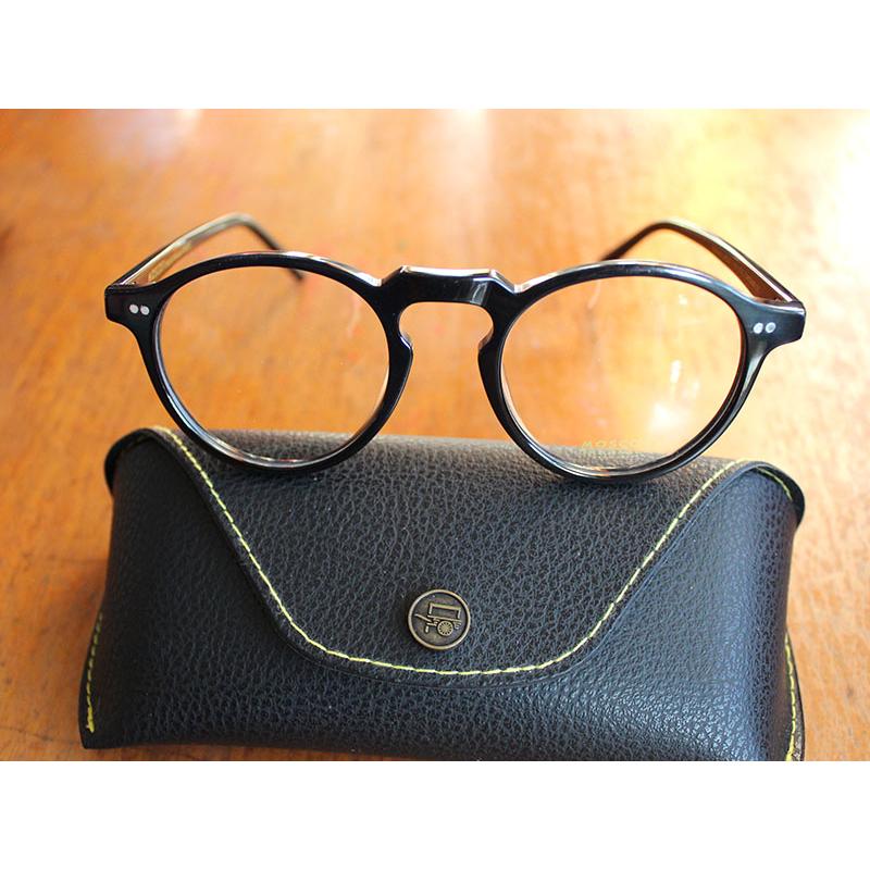 新品 人気作 高級※MOSCOT モスコット・ TUCHUS 48・眼鏡フレーム ・黒