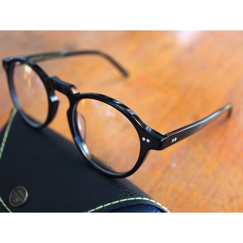 新品 人気作 高級※MOSCOT モスコット・ TUCHUS 48・眼鏡フレーム ・黒