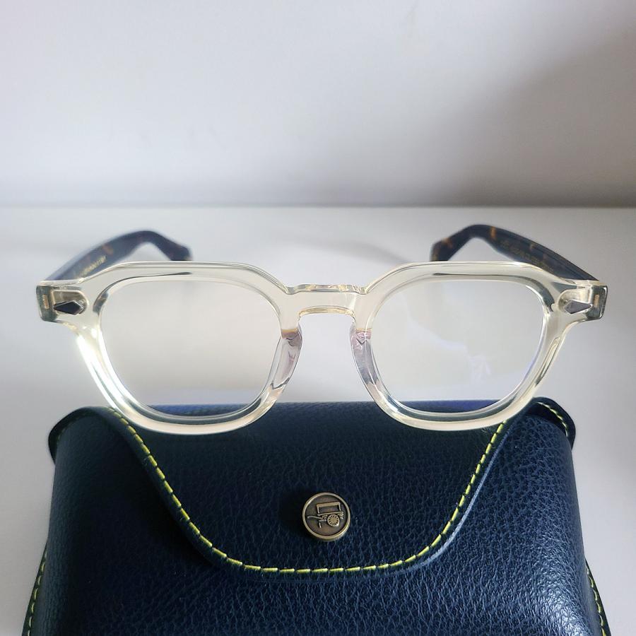 MOSCOT サングラス クリアフレーム　46 新品 人気作 高級※MOSCOT モスコット・ DOLT ・ 46 ・眼鏡フレーム