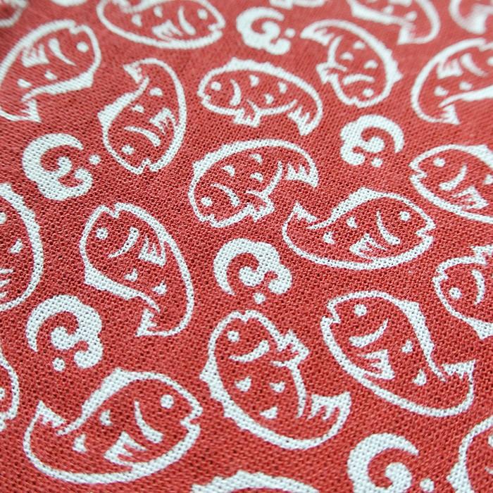 販売終了■てぬぐい 鯛 日本製 赤 和布 タオル タイ お祝い 送料200円 1万円以上送料無料 |  | 01