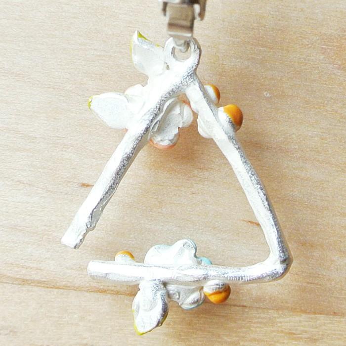 販売終了■イヤリング インコ トライアングル Palnart Poc パルナートポック いんこ 花 EA006 送料200円 1万円以上送料無料 |  | 06