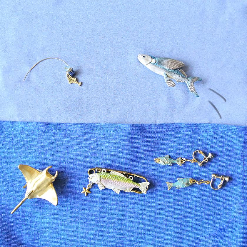 販売終了■イヤリング スカイサーモン Palnart Poc パルナートポック 鮭 シャケ EA015 送料200円 1万円以上送料無料 |  | 12