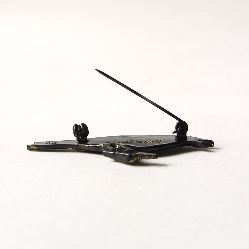 再入荷 ブローチ カラス ハシボソさん Palnart Poc パルナートポック 鴉 PB078 送料200円 1万円以上送料無料 |  | 04