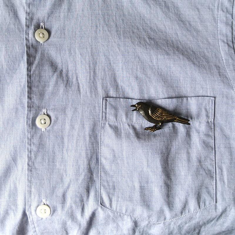 再入荷 ブローチ カラス ハシボソさん Palnart Poc パルナートポック 鴉 PB078 送料200円 1万円以上送料無料 |  | 08