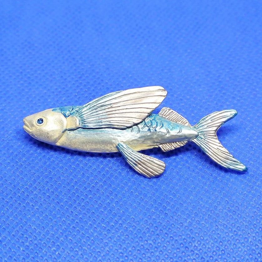 販売終了■ブローチ ハマトビウオ Palnart Poc パルナートポック 飛魚 アゴ PB076 送料200円 1万円以上送料無料 |  | 16