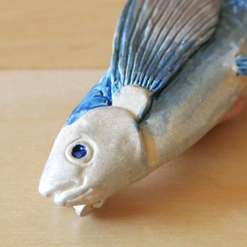 販売終了■ブローチ ハマトビウオ Palnart Poc パルナートポック 飛魚 アゴ PB076 送料200円 1万円以上送料無料 |  | 07