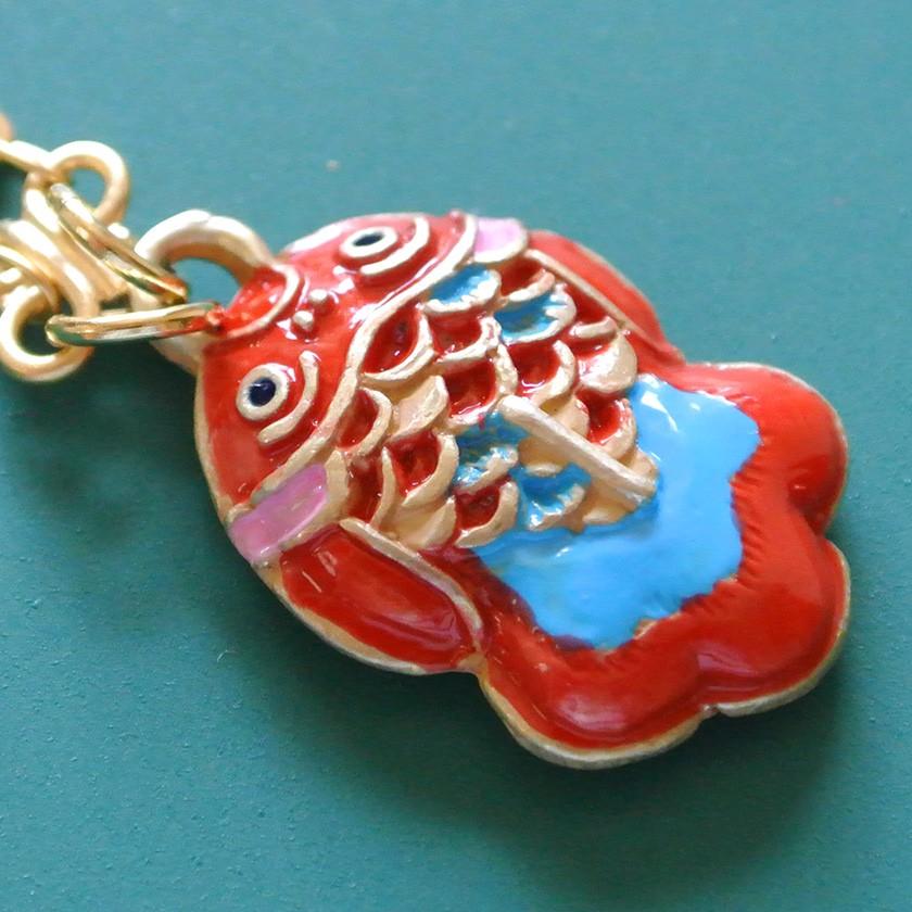 販売終了■ネックレス 金魚 メリー Palnart Poc パルナートポック レトロ 浴衣コーデ NE369 送料200円 1万円以上送料無料 |  | 14