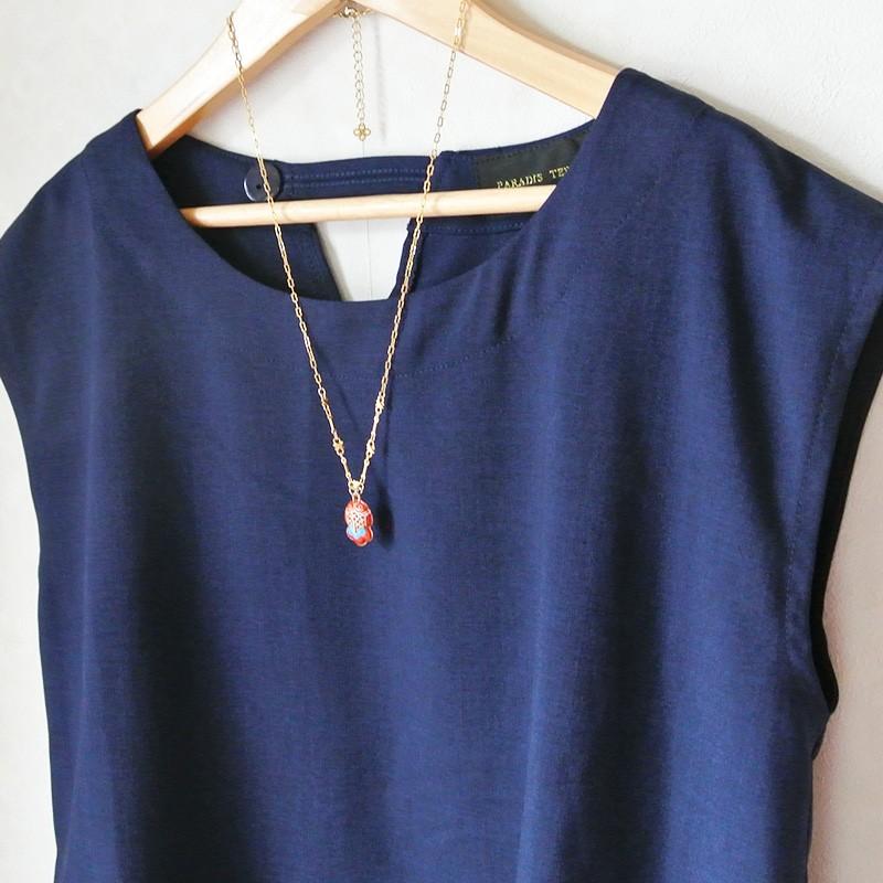 販売終了■ネックレス 金魚 メリー Palnart Poc パルナートポック レトロ 浴衣コーデ NE369 送料200円 1万円以上送料無料 |  | 03