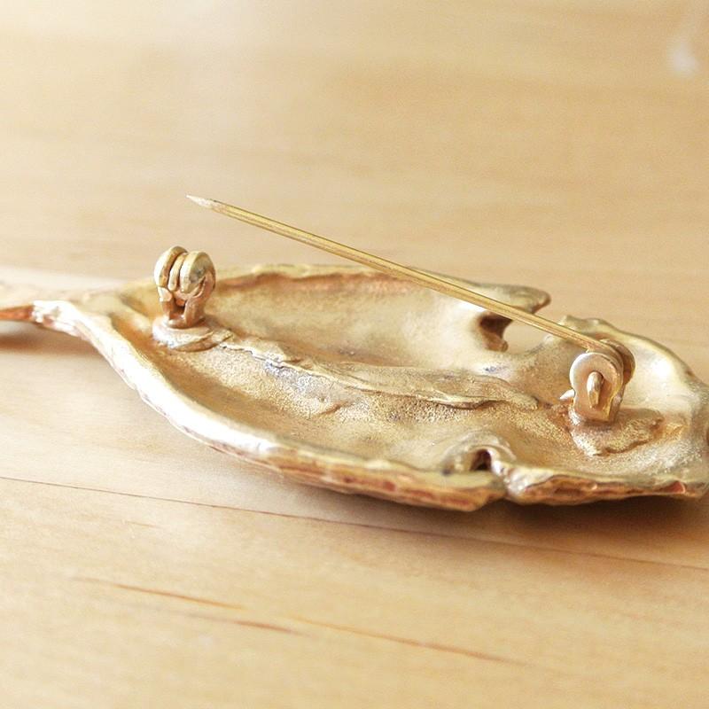 販売終了□ブローチ アジの開き Palnart Poc パルナートポック 鯵