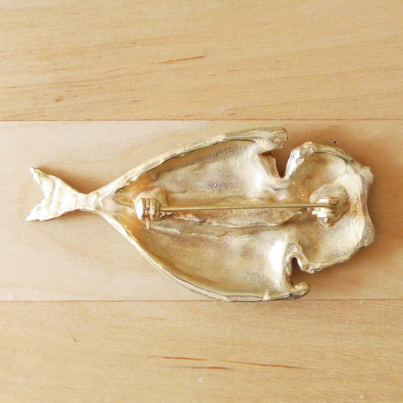 ブローチ アジの開き Palnart Poc パルナートポック 鯵 Pb046 送料0円 1万円以上送料無料 C15 鳥とさかなのお店 あおだま雑貨店 通販 Yahoo ショッピング