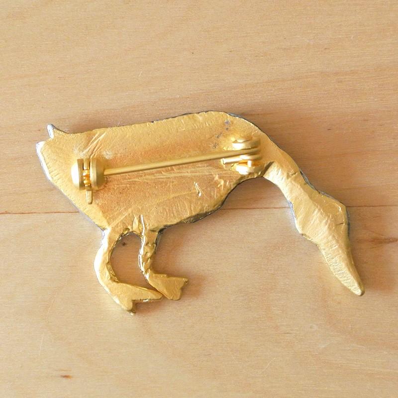 販売終了■ブローチ アヒル Palnart Poc パルナートポック 家鴨 PB004 送料200円 1万円以上送料無料 |  | 01