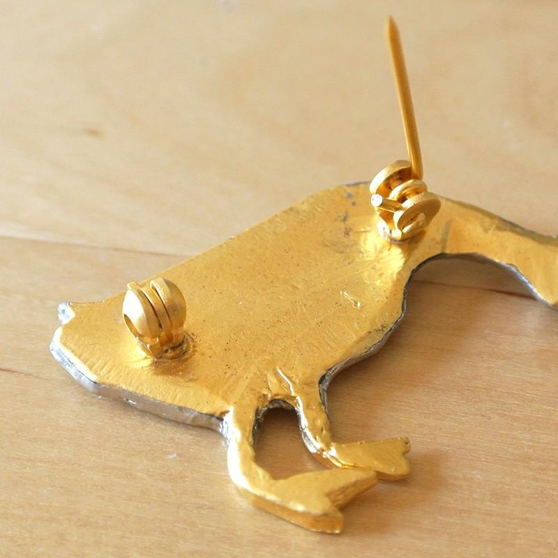 販売終了■ブローチ アヒル Palnart Poc パルナートポック 家鴨 PB004 送料200円 1万円以上送料無料 |  | 03