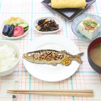 販売終了■ブローチ サンマ 秋刀魚の塩焼き Palnart Poc パルナートポック PB095 送料200円 1万円以上送料無料 |  | 12