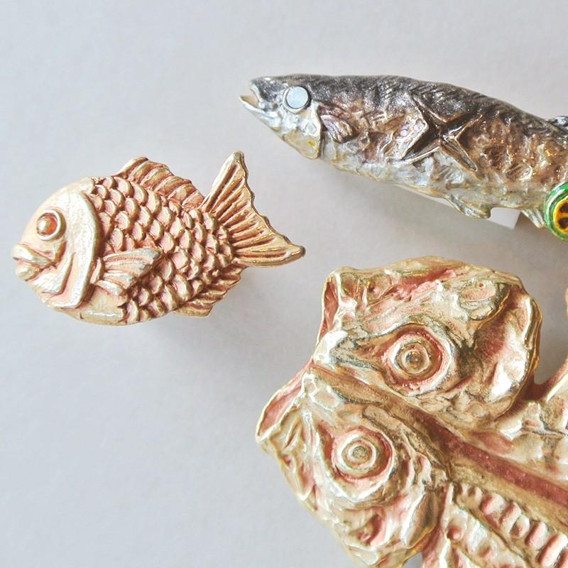 販売終了■ブローチ サンマ 秋刀魚の塩焼き Palnart Poc パルナートポック PB095 送料200円 1万円以上送料無料 |  | 18
