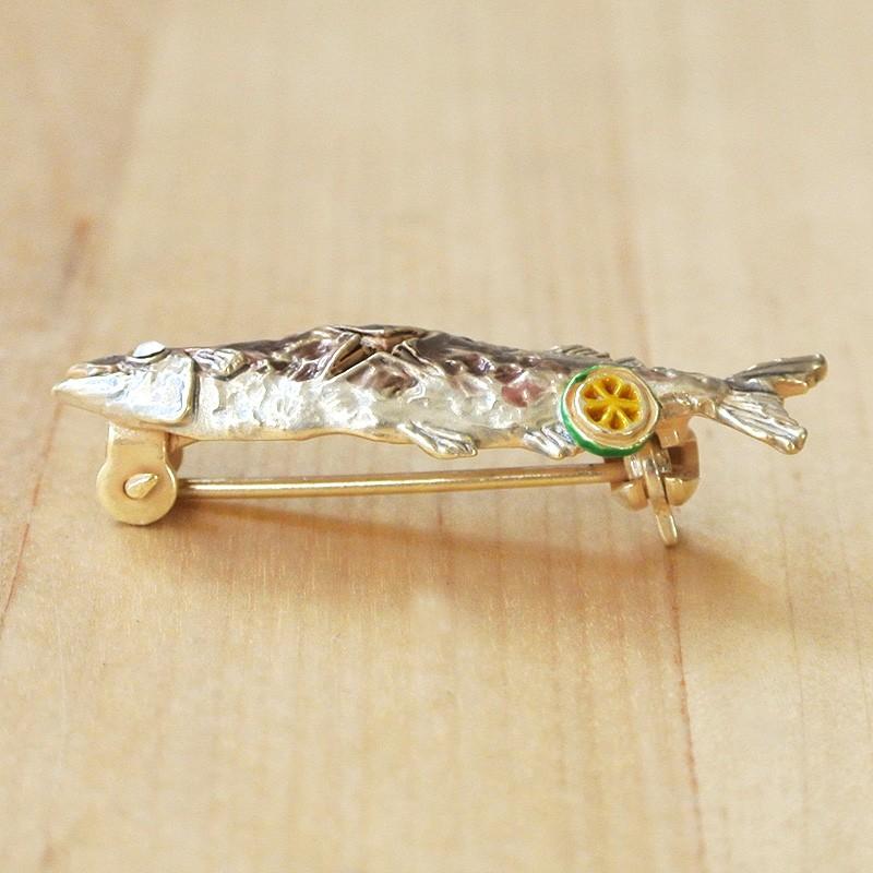 販売終了■ブローチ サンマ 秋刀魚の塩焼き Palnart Poc パルナートポック PB095 送料200円 1万円以上送料無料 |  | 05