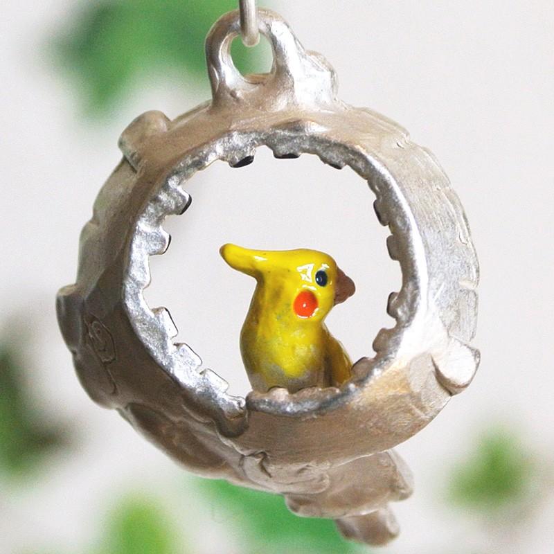 販売終了■ネックレス インコ 歌心 Palnart Poc パルナートポック いんこ NE388 送料200円 1万円以上送料無料 |  | 17