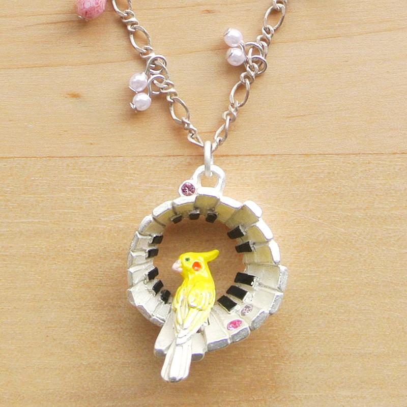 販売終了■ネックレス インコ 歌心 Palnart Poc パルナートポック いんこ NE388 送料200円 1万円以上送料無料 |  | 04