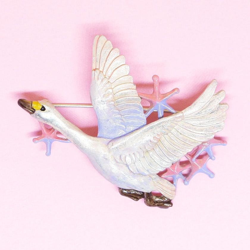販売終了■ブローチ 白鳥星雲 Palnart Poc パルナートポック ハクチョウ PB123 送料200円 1万円以上送料無料 |  | 10