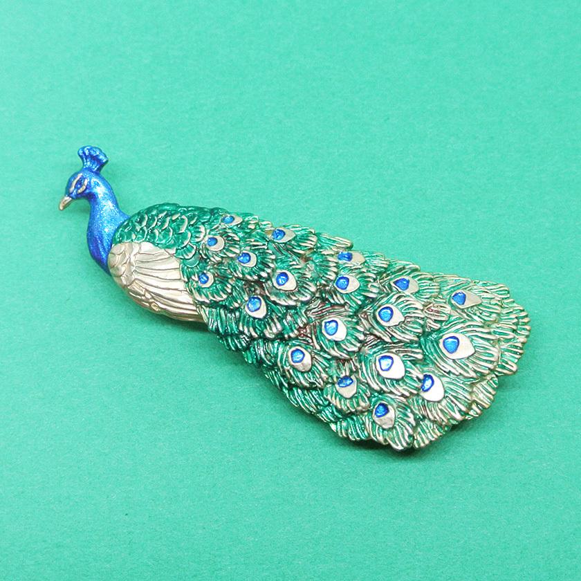 ブローチ 孔雀 Palnart Poc パルナートポック クジャク Pb134 送料0円 1万円以上送料無料 C43 鳥とさかなのお店 あおだま雑貨店 通販 Yahoo ショッピング
