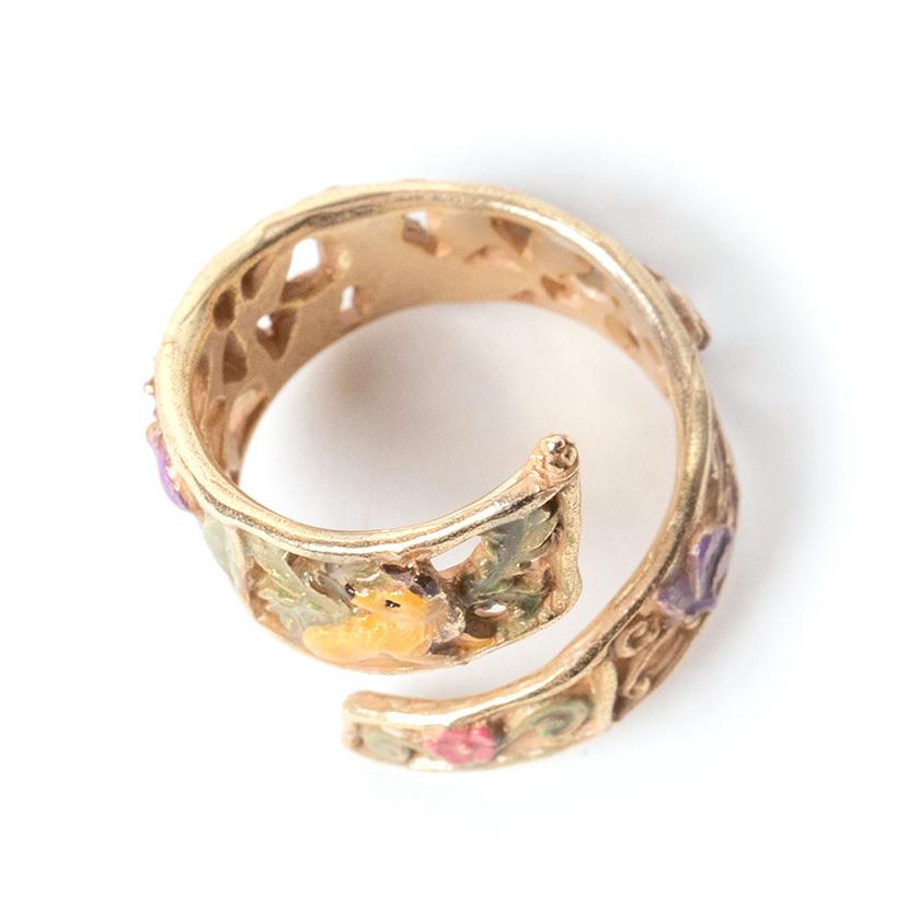 指輪 ヘリックススプリングリング サイズフリー Palnart Poc パル