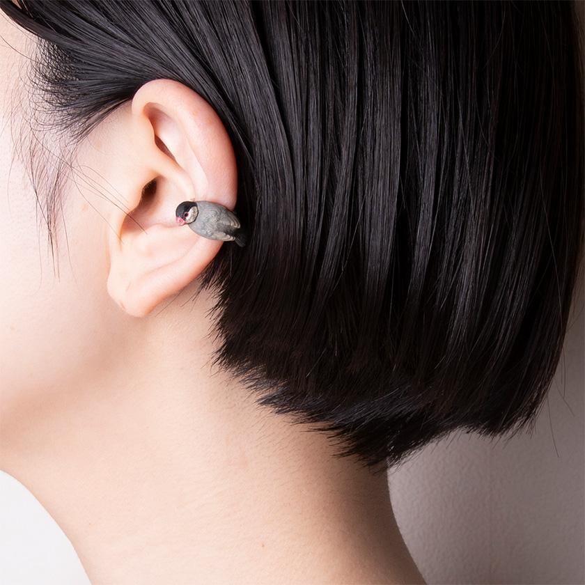 イヤーカフ 文鳥 ノーマル文鳥 Palnart Poc パルナートポック