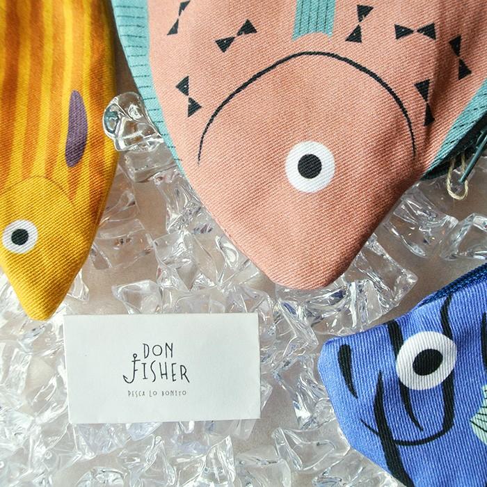 販売終了■おさかなポーチ 深海魚 DON FISHER ドンフィッシャー BLUE BATFISH お魚ポーチ 輸入雑貨 ブルー 送料200円 1万円以上送料無料 |  | 11