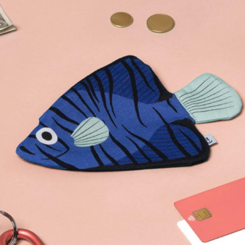販売終了■おさかなポーチ 深海魚 DON FISHER ドンフィッシャー BLUE BATFISH お魚ポーチ 輸入雑貨 ブルー 送料200円 1万円以上送料無料 |  | 14