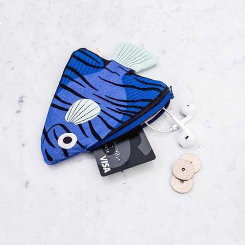 販売終了■おさかなポーチ 深海魚 DON FISHER ドンフィッシャー BLUE BATFISH お魚ポーチ 輸入雑貨 ブルー 送料200円 1万円以上送料無料 |  | 02