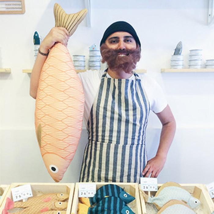 販売終了■おさかなポーチ 深海魚 DON FISHER ドンフィッシャー BLUE BATFISH お魚ポーチ 輸入雑貨 ブルー 送料200円 1万円以上送料無料 |  | 20