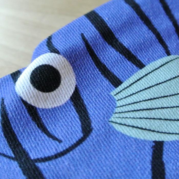 販売終了■おさかなポーチ 深海魚 DON FISHER ドンフィッシャー BLUE BATFISH お魚ポーチ 輸入雑貨 ブルー 送料200円 1万円以上送料無料 |  | 04