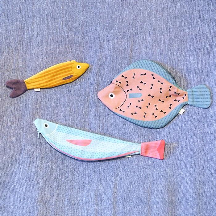 販売終了■おさかなポーチ 青魚 DON FISHER ドンフィッシャー VERDIN 地中海のさかな 輸入雑貨 ブルー ピンク 送料200円 1万円以上送料無料 |  | 16