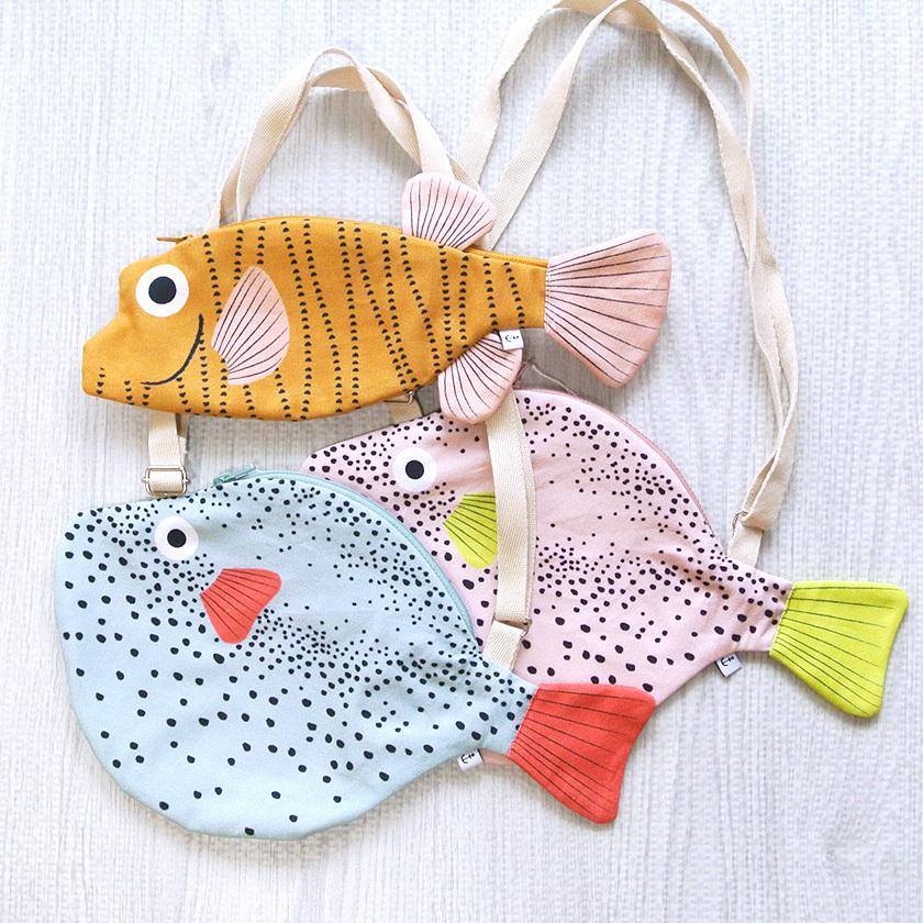 おさかなポーチ ハコフグ DON FISHER ドンフィッシャー Boxfish