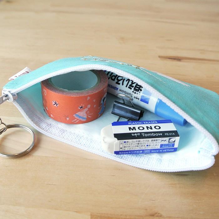 ポーチ 白鳥の湖 ハンドメイド ハクチョウ 音楽雑貨 手刺繍 ベトナム 送料200円 1万円以上送料無料 |  | 08