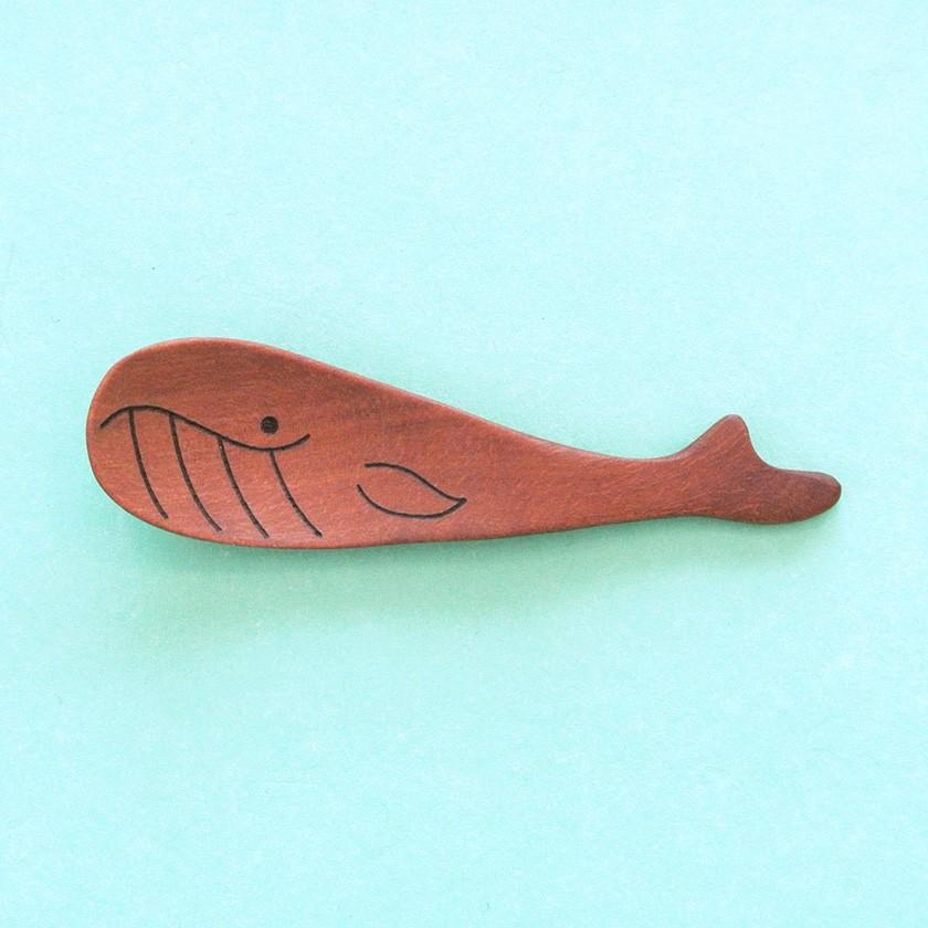 販売終了■スパイススプーン クジラ（サオ） 薬味 調味料 ミニスプーン 木製 くじら 割れない 子供 送料200円 1万円以上送料無料 ポイント消化 |  | 05